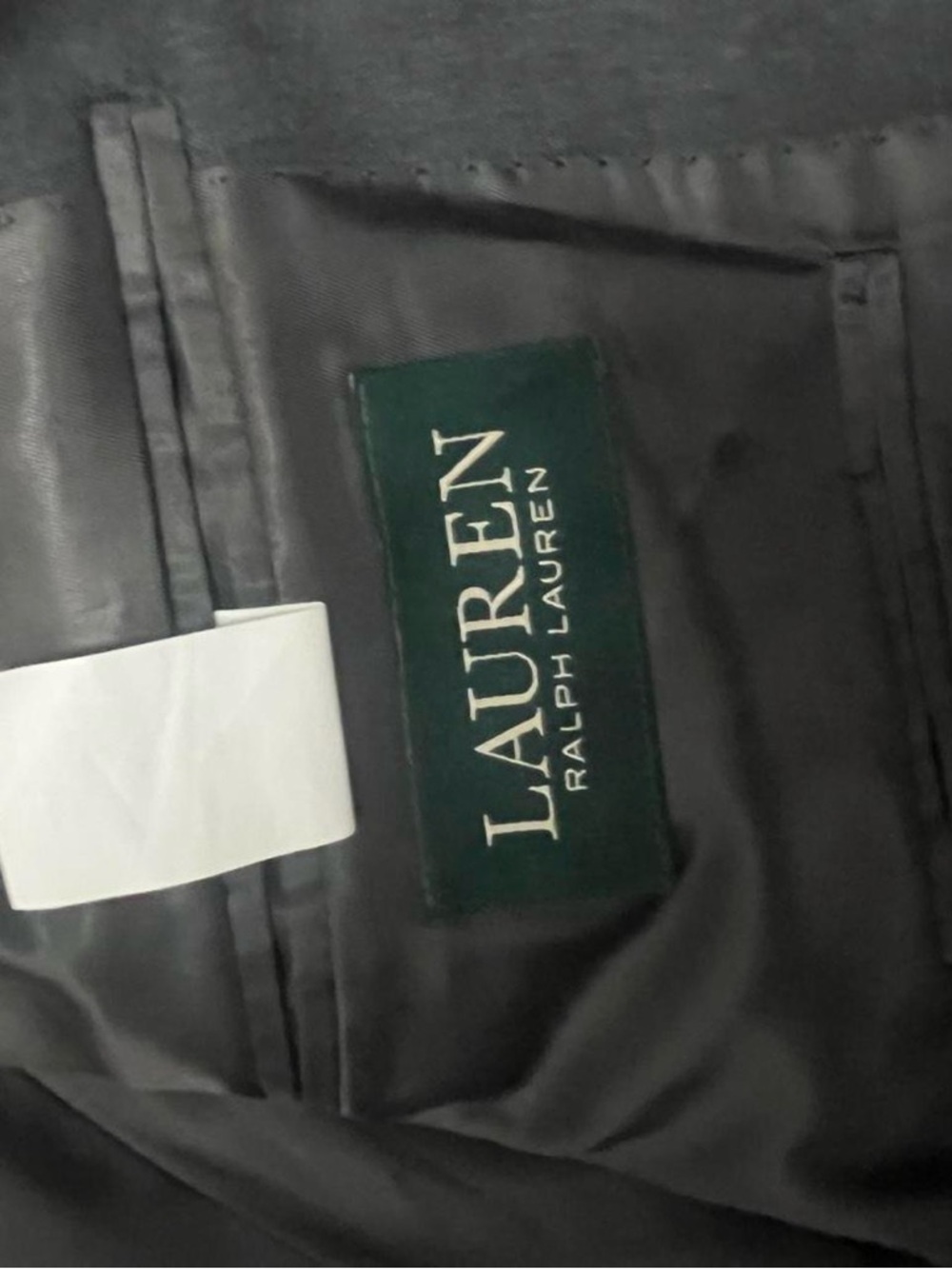 Lauren Ralph Lauren Gray Blazer Jacket Men’s 16R Classic Fit 2 Button Suit Coat - Picture 3 of 8